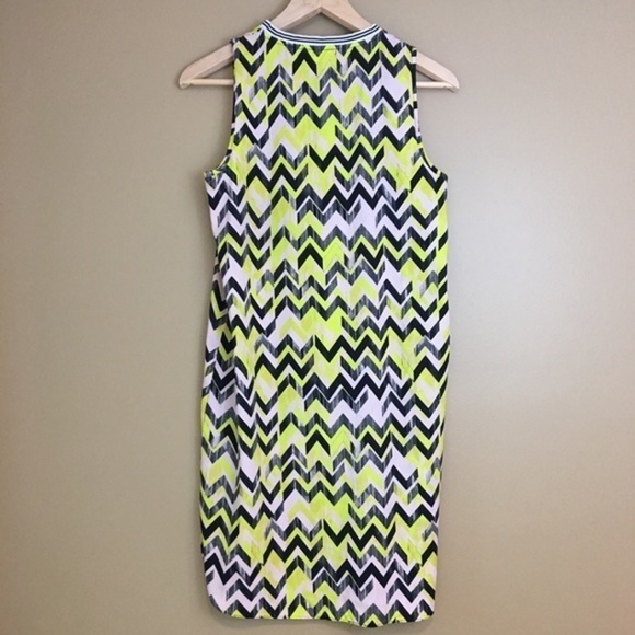 Gianni  Bini Neon Yellow and Black Zig Zag… - Picture 4 of 5
